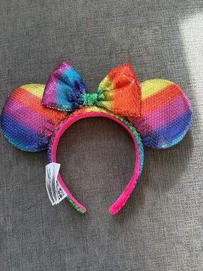 Disney Rainbow Minnie Ears